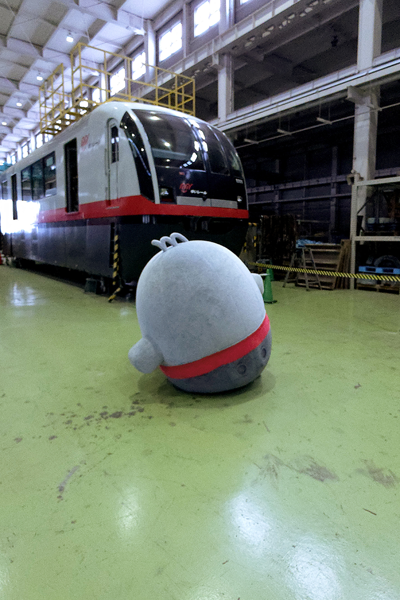 待機するゆっぴー