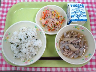 0312 わかめごはん 0312 わかめごはん