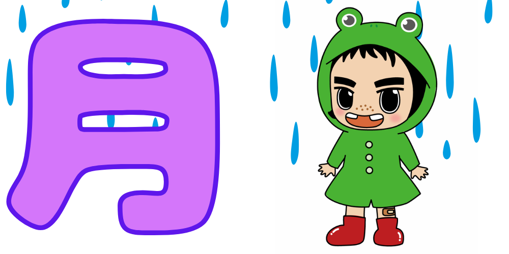 雨がっぱ