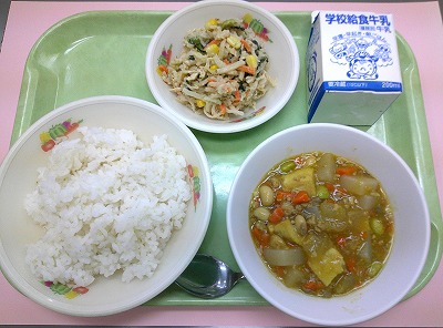 6.5とうがんのカレーそぼろに