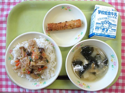 6.29きのこぶたどん