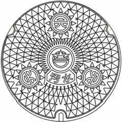 汚水マンホール