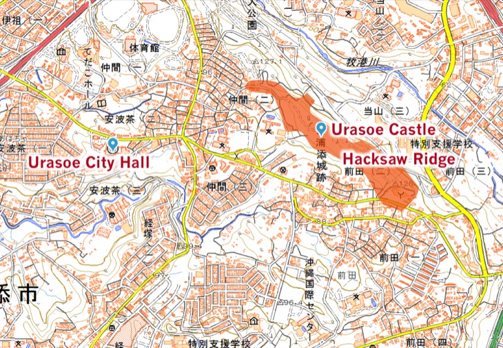 Where the Maeda Escarpment is