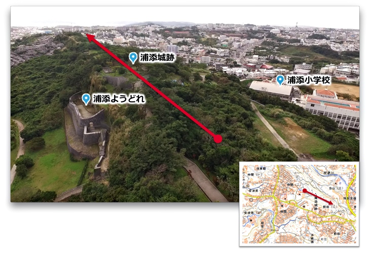 前田高地のドローン空撮