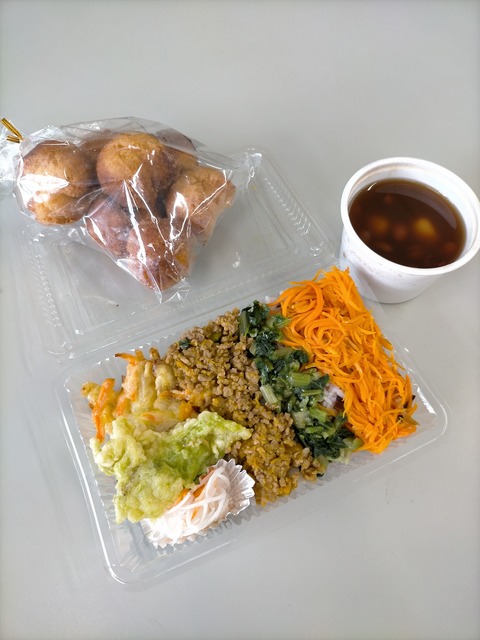 港川自治会　お弁当1