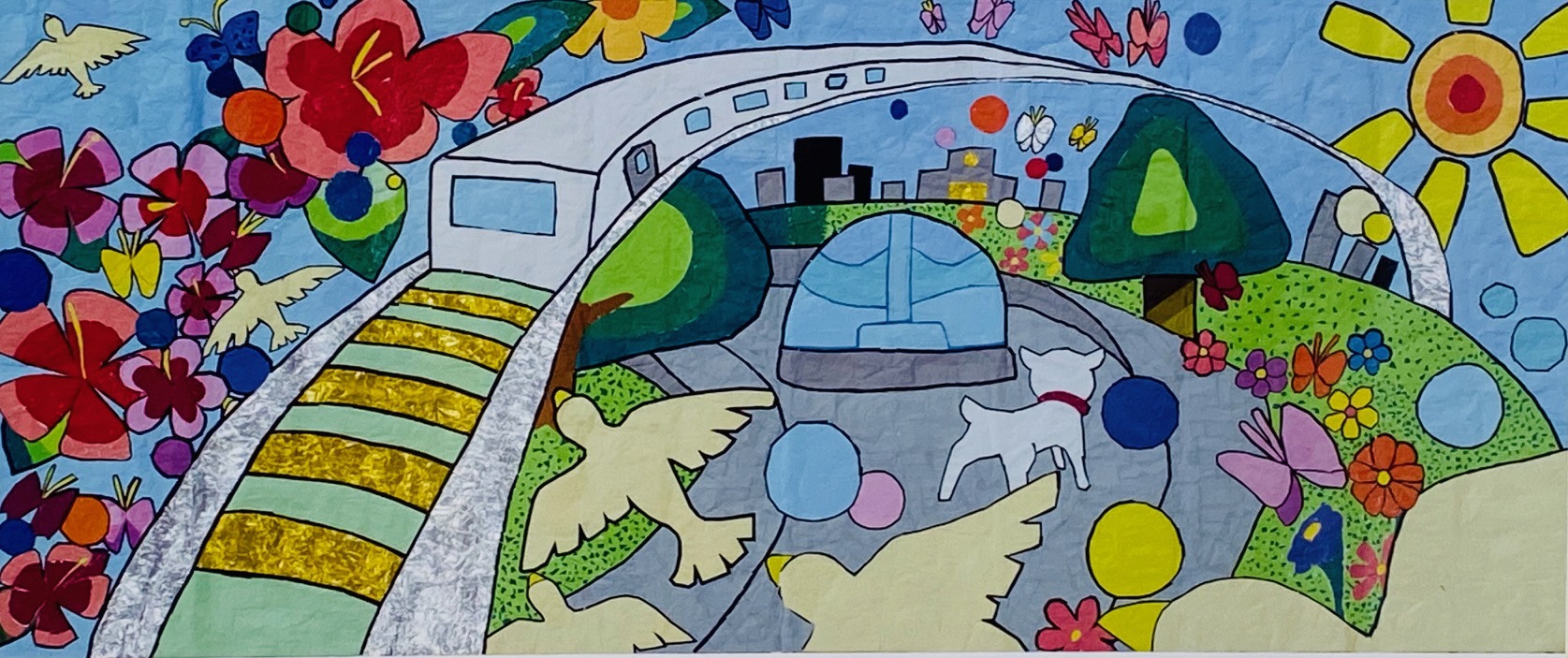 ジャンボ壁画浦西中