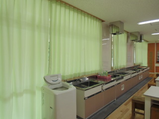 家庭科室（カーテン）