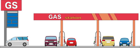 ガソリンスタンド