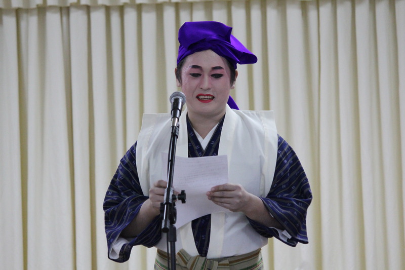 スピーチでの研修報告