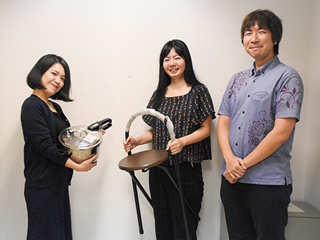 うらしべ長者交換圧力鍋と椅子