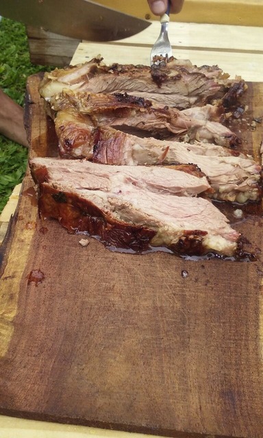 アサードの調理