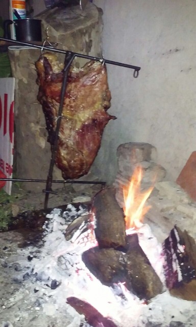アサードの調理