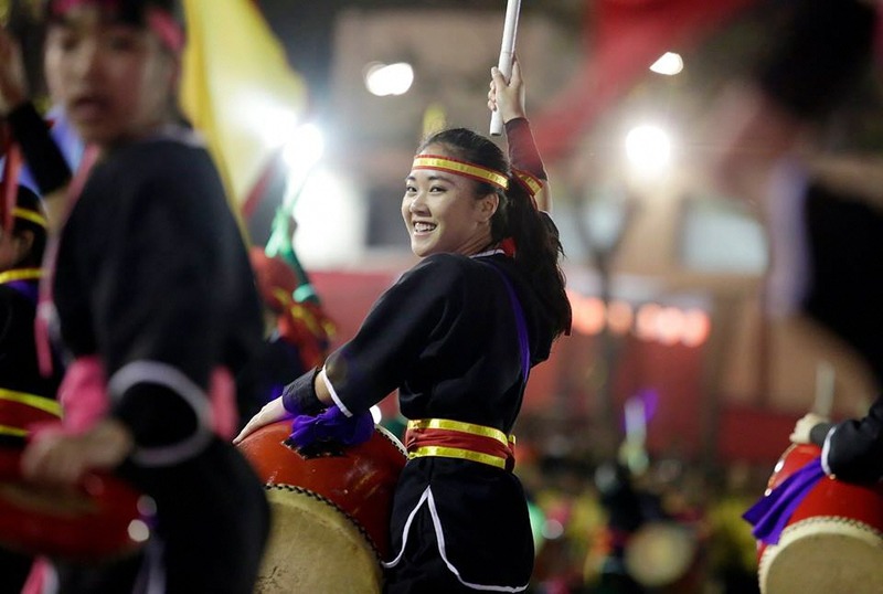 エイサーの演舞