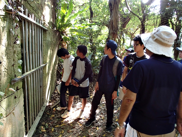 司令部壕の見学