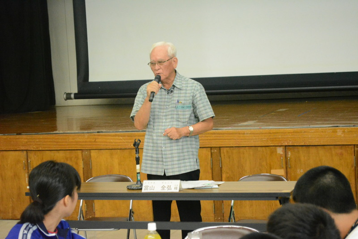 疎開体験者講話