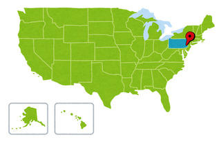 フィラデルフィアmap_america_state