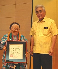 比嘉カメ子さん(94歳)