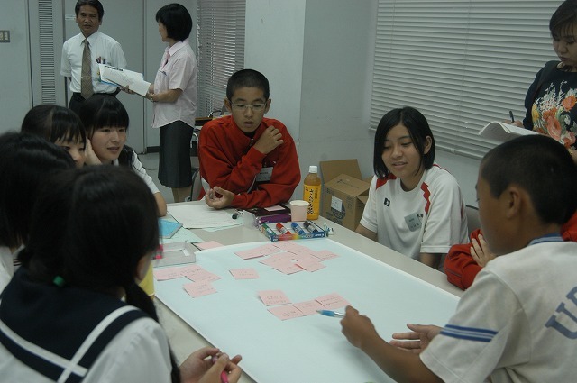 日向市との交流の様子