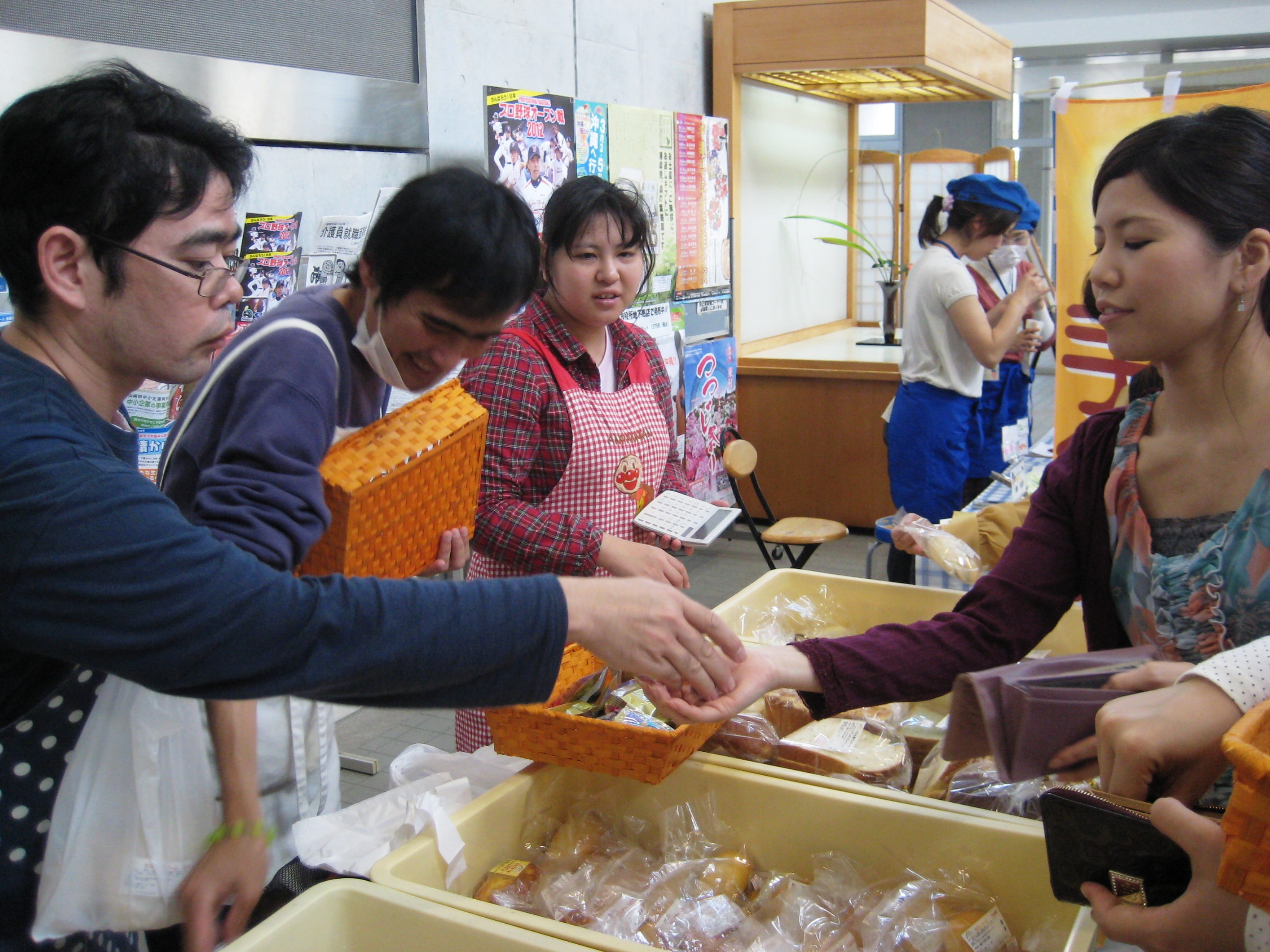 アトリエ種子の販売風景