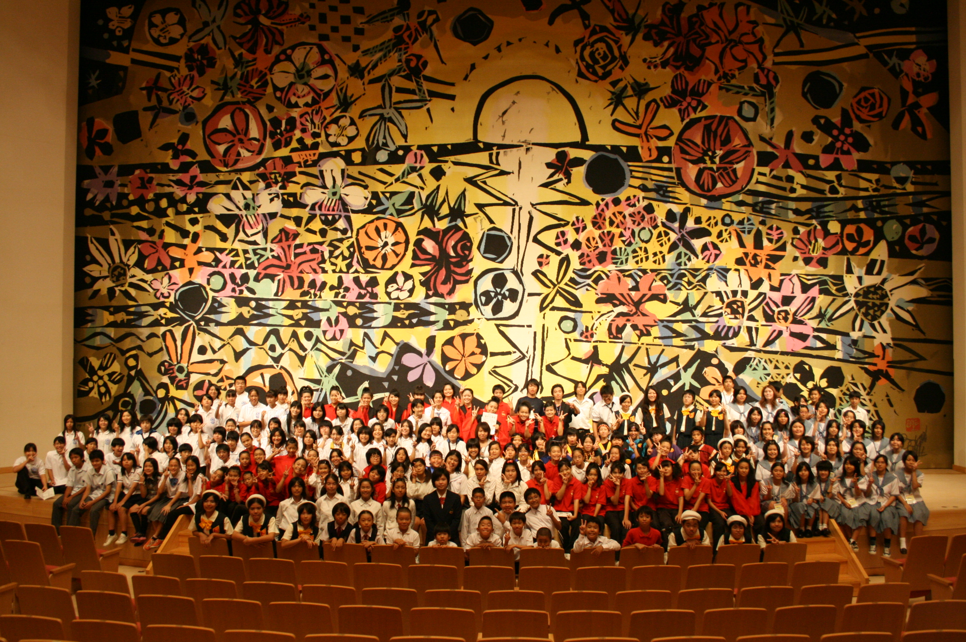 子どものまち　てだこ宣言を終えて　集合写真