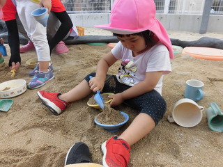 砂遊び