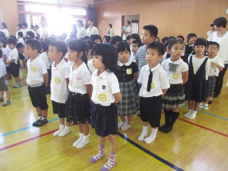 ２学期スタート　２