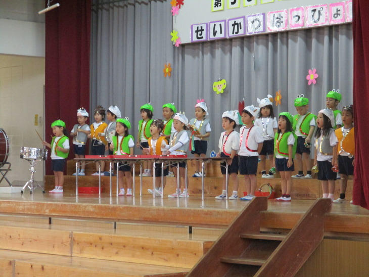 発表会【機種依存文字】　うさぎ組