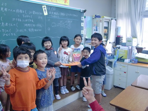 お手紙書いたよ