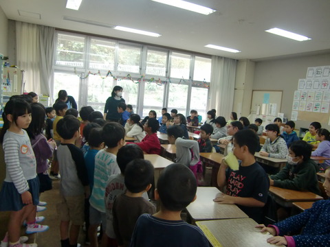 手紙を渡したよ