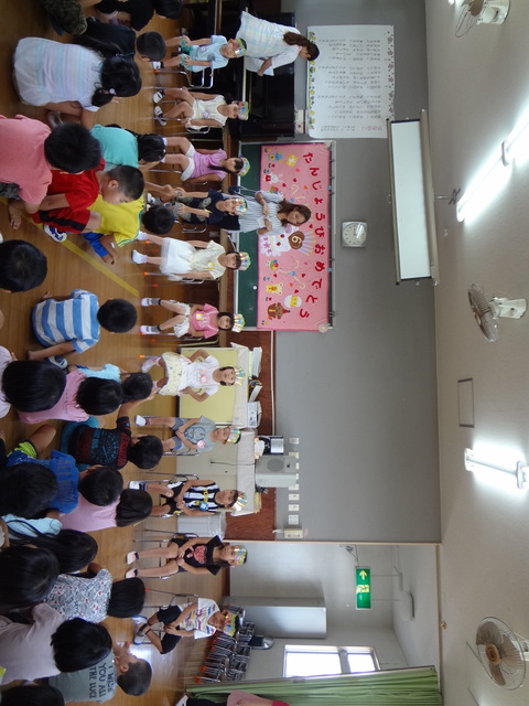 ８月生まれのお友達