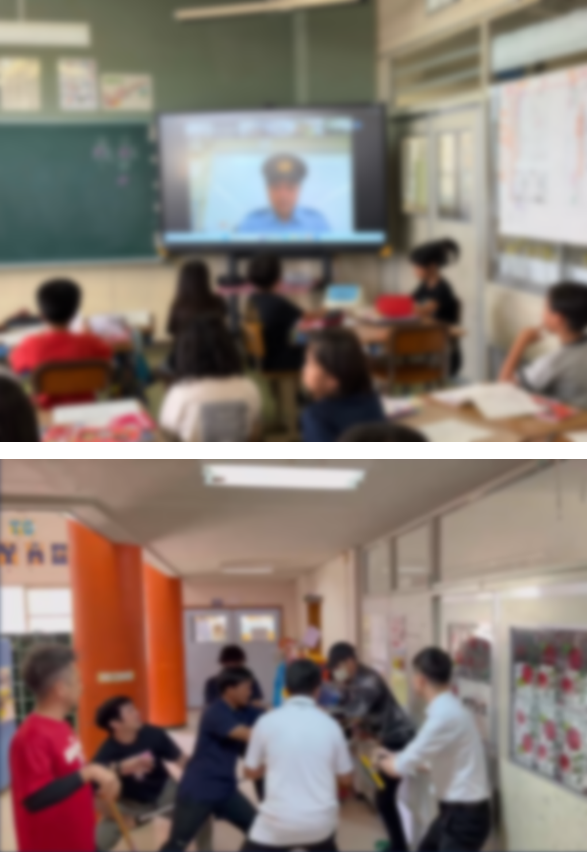 避難訓練（不審者）