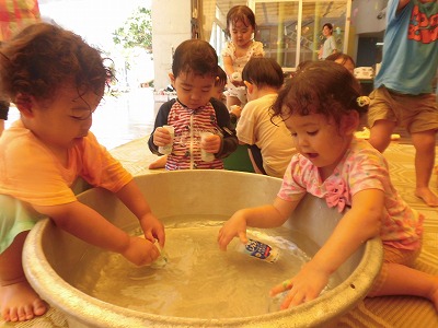 水遊び３