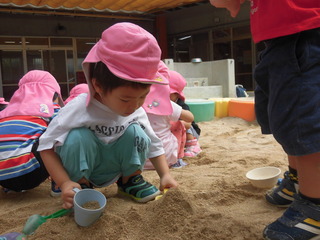 砂遊び